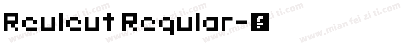 Reuleut Regular字体转换